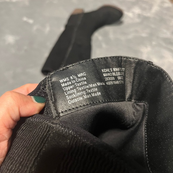 Black boots tall and western size 8.5 - Picture 12 of 13